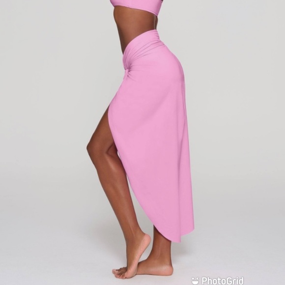 Skims recycled swim sarong skirt in light pink New with Tags! - Picture 2 of 6